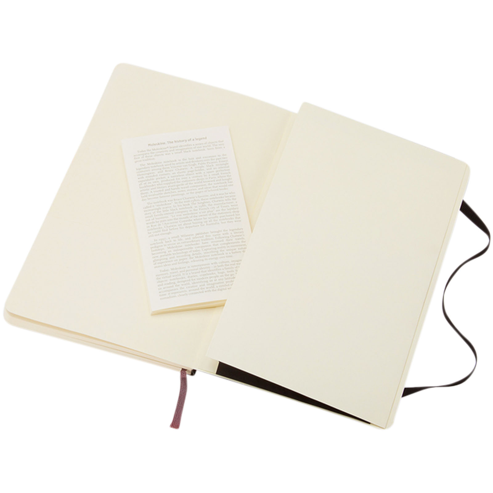 Libreta de tapa blanda L rayada Classic