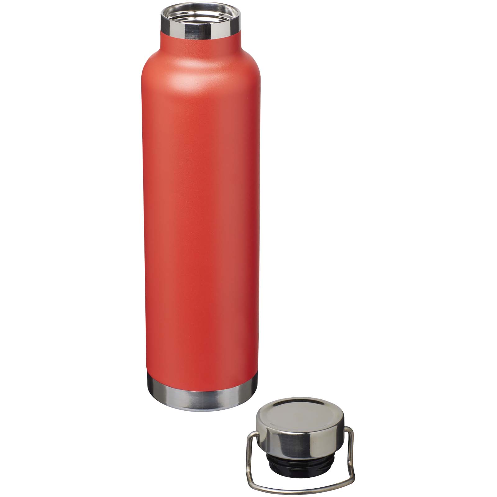 Botella de 650 ml de acero inoxidable reciclado con certificado RCS con aislamiento de cobre Thor