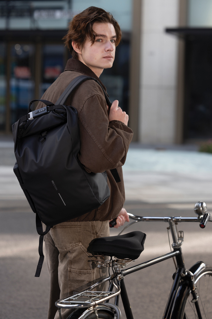Mochila urbana para bicicleta resistente al agua