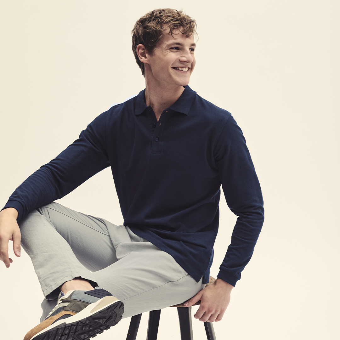Polo Adulto Premium Long Sleeve