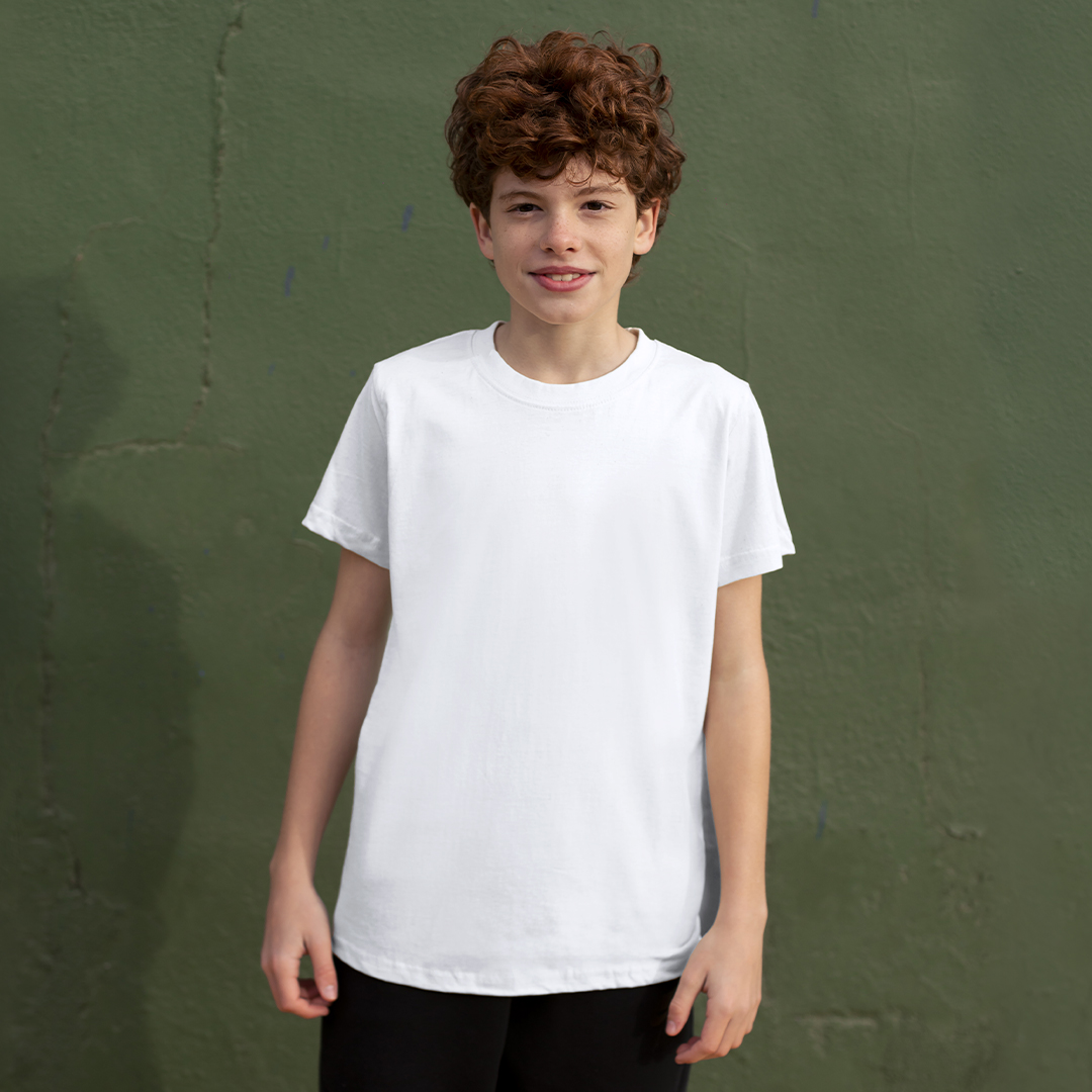 Camiseta Niño Blanca Seiyo