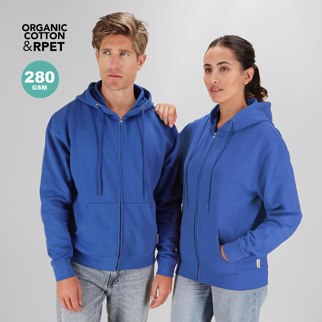 Sudadera Adulto Capucha + Cremallera Walder