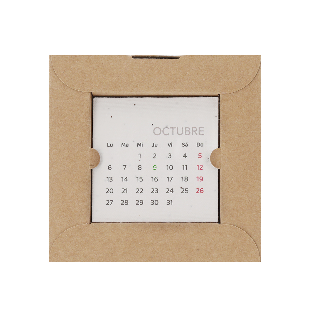 Calendario Sobremesa Semilla Krily