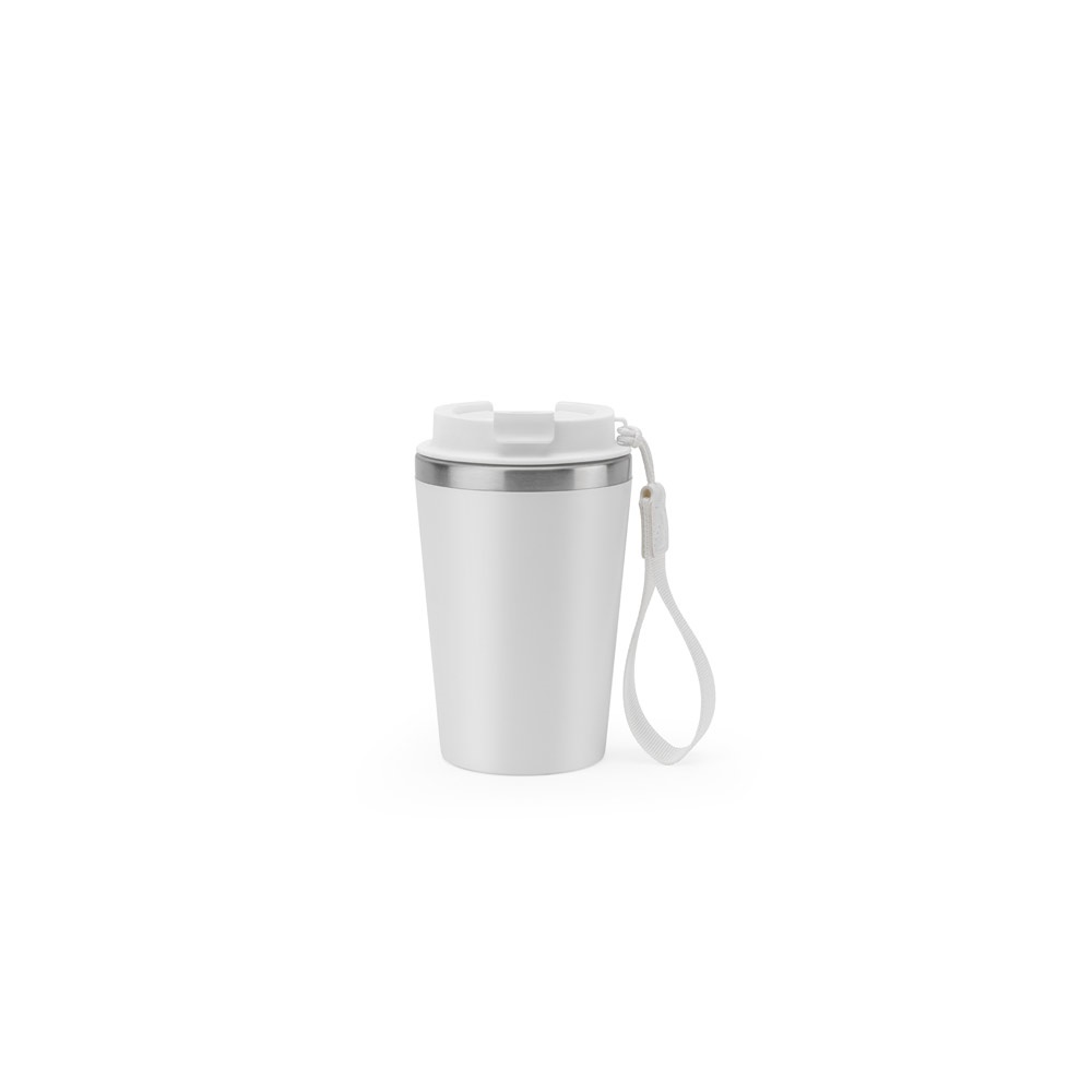 SPITZ. Vaso de viaje de acero inoxidable (90 % RSS) con aislamiento mate de doble pared de 460 ml