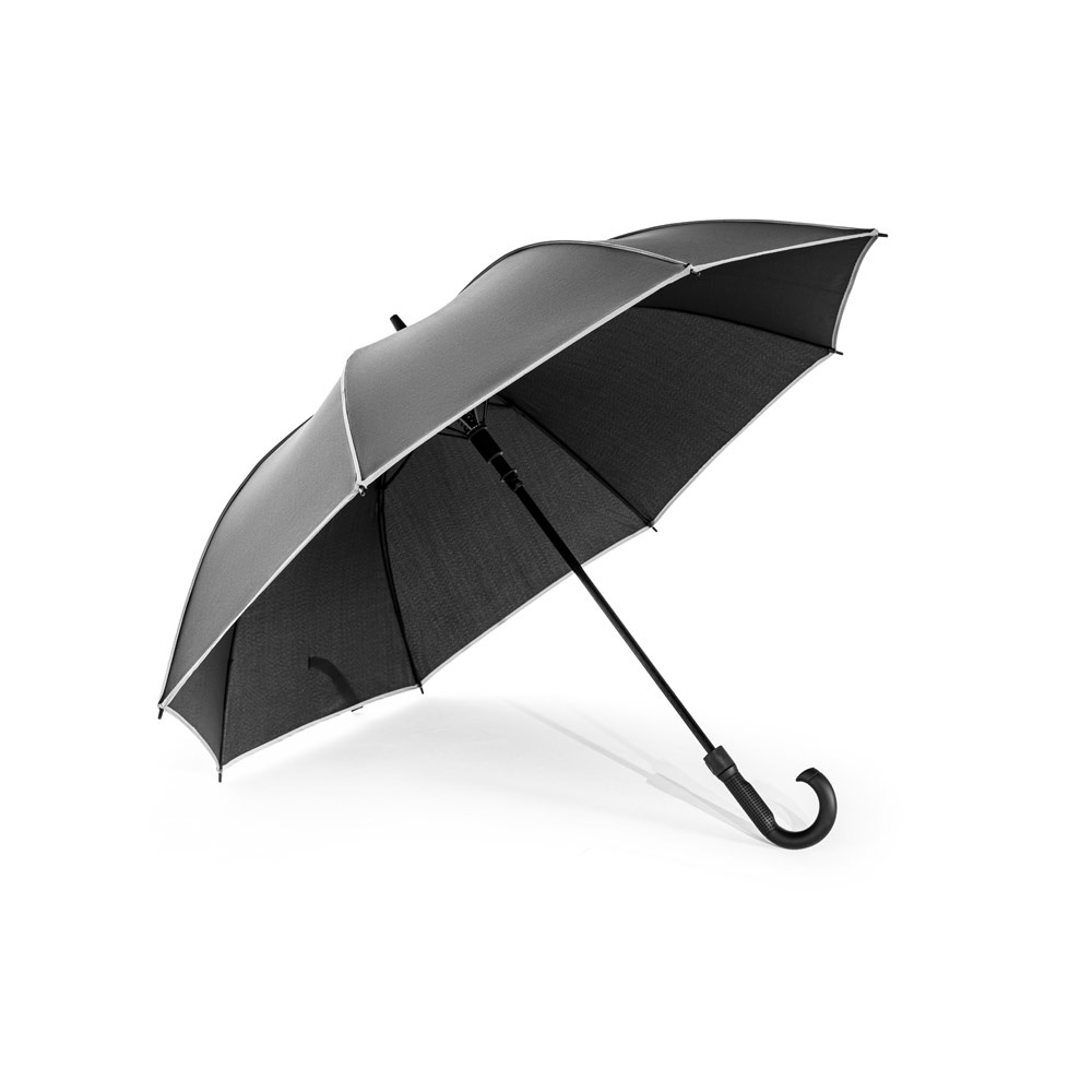 FINNLEY. Paraguas de 68 cm de poliéster reciclado (100 % rPET) pongee 190T, resistente al viento