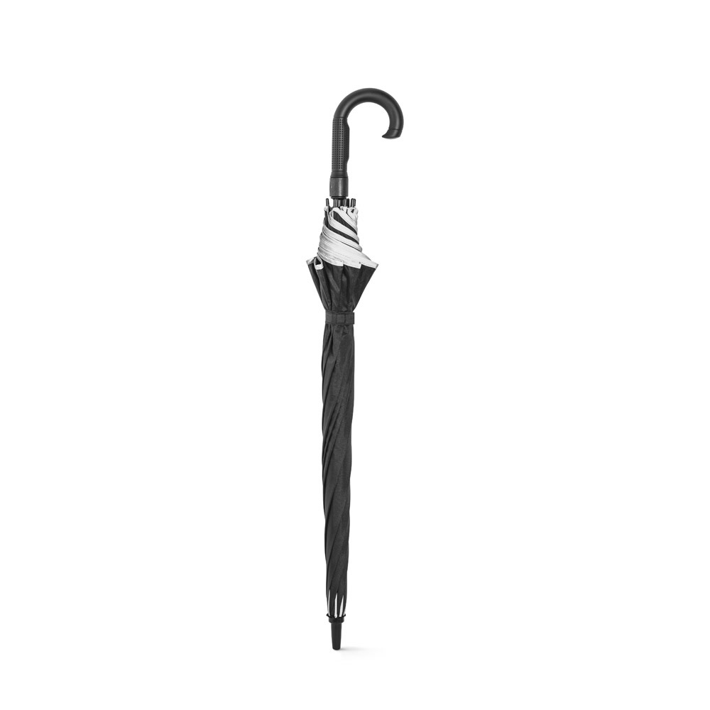 FINNLEY. Paraguas de 68 cm de poliéster reciclado (100 % rPET) pongee 190T, resistente al viento