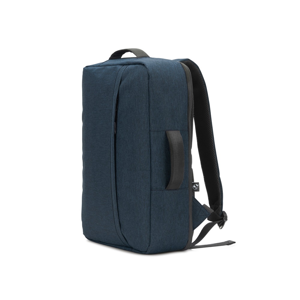 NIAMEY. Mochila para portátil de 15.6" de poliéster reciclado 300D de alta densidad