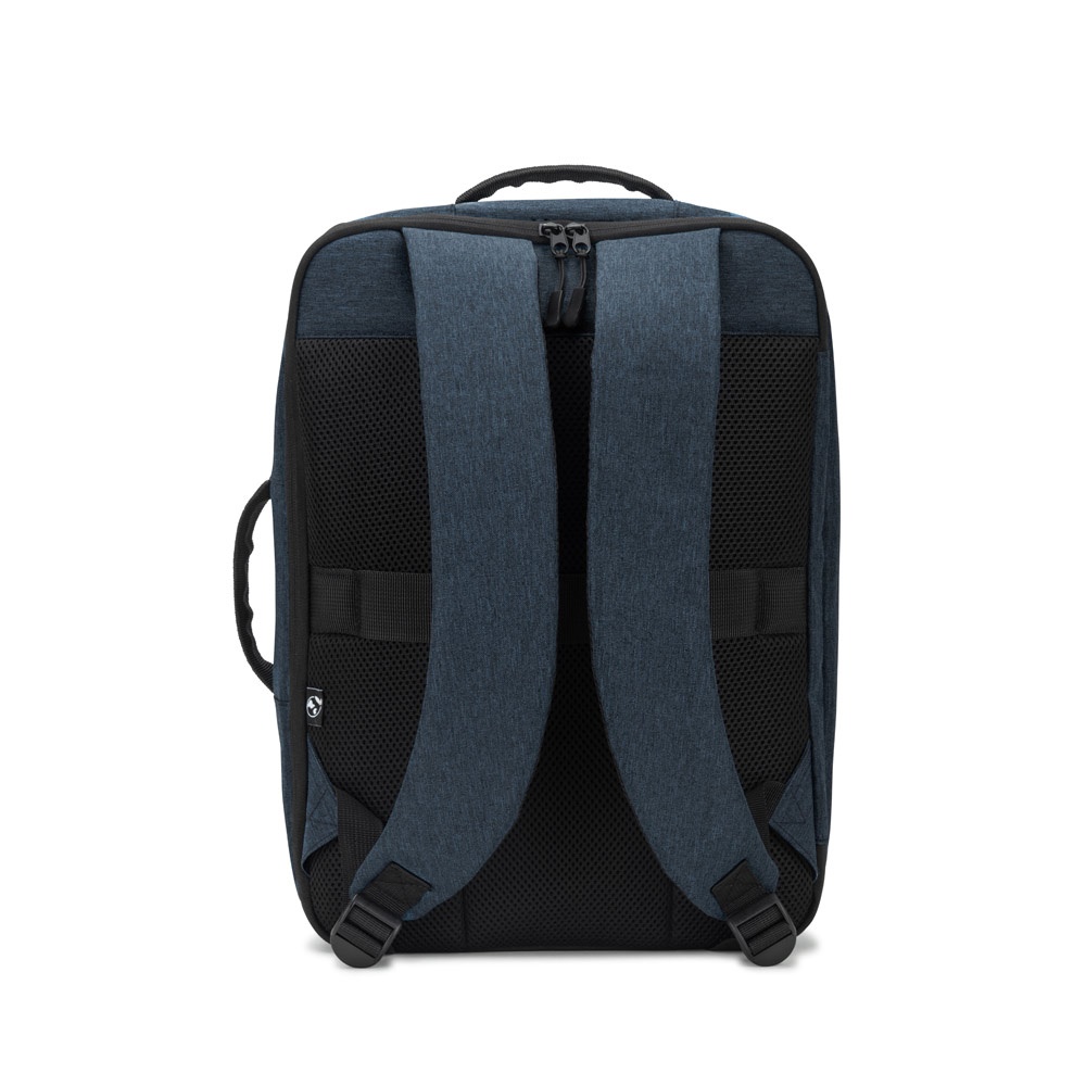 NIAMEY. Mochila para portátil de 15.6" de poliéster reciclado 300D de alta densidad