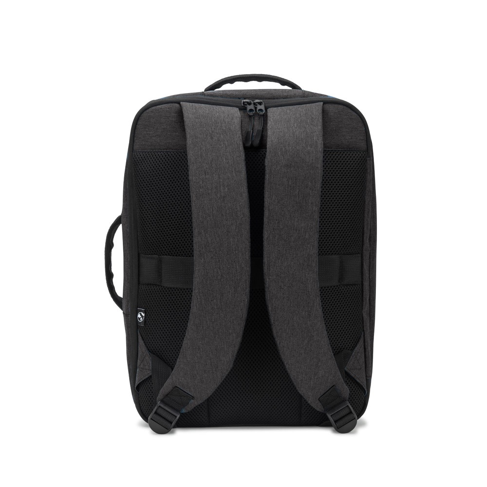 NIAMEY. Mochila para portátil de 15.6" de poliéster reciclado 300D de alta densidad