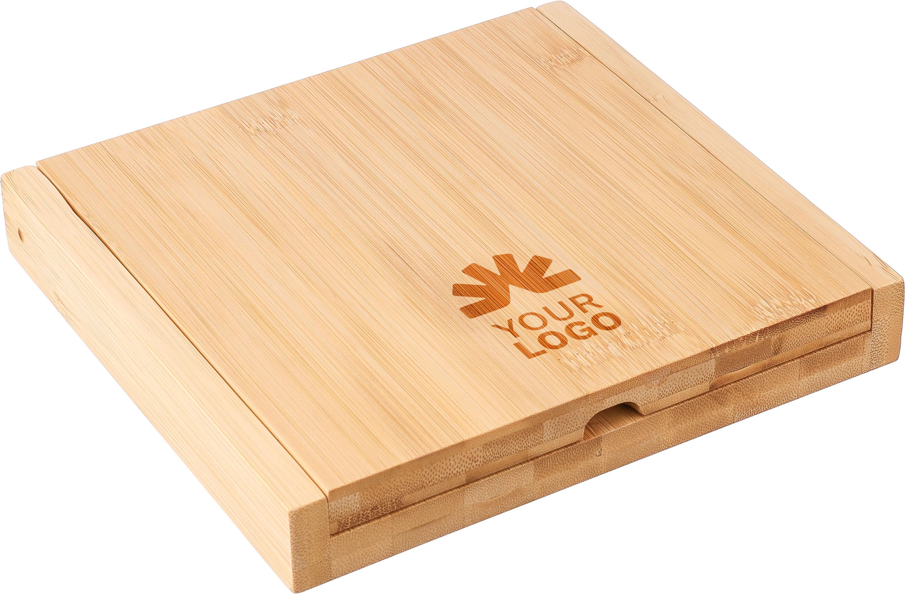Tabla de bambú para quesos Zea