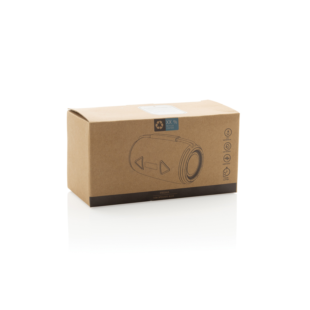 Altavoz Prisma RCS 16W plástico reciclado IPX 4