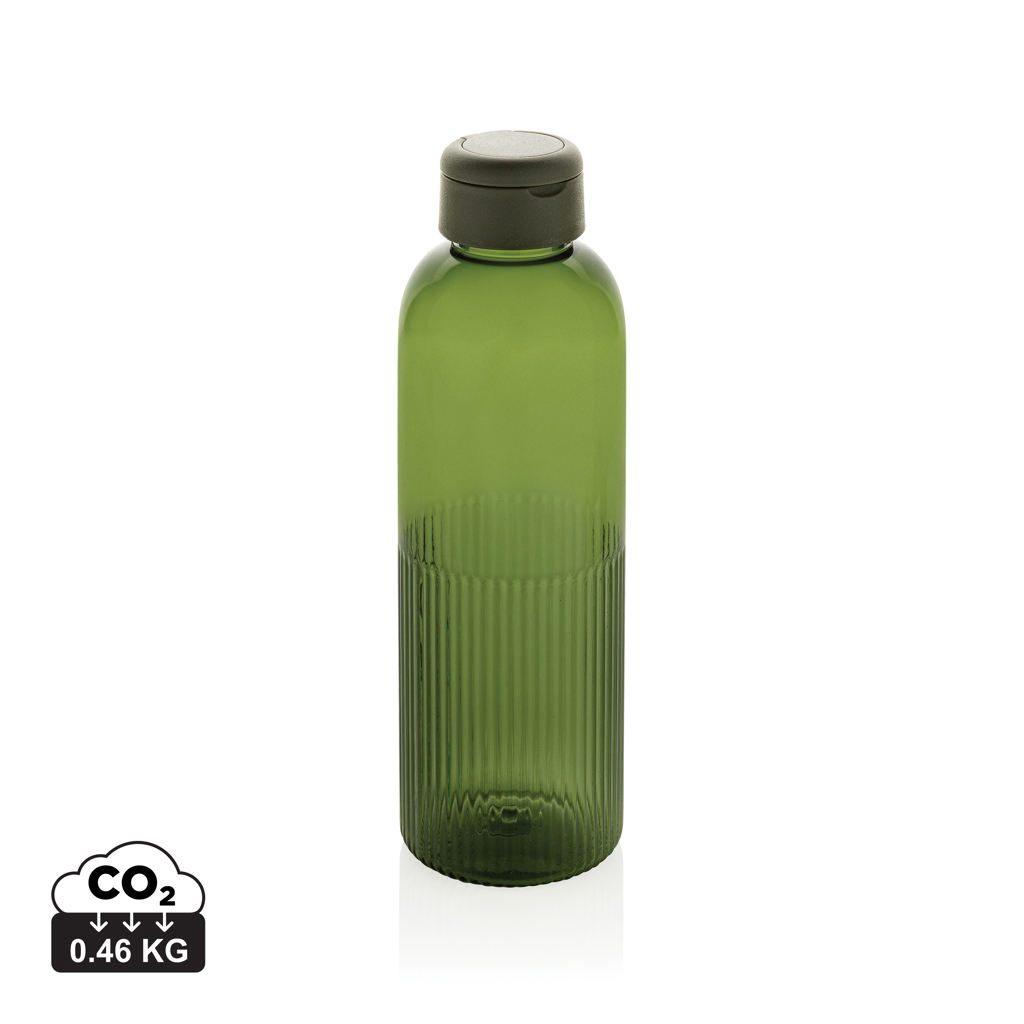 Botella de agua antigoteo Ripple RCS RPET con asa 75 ml