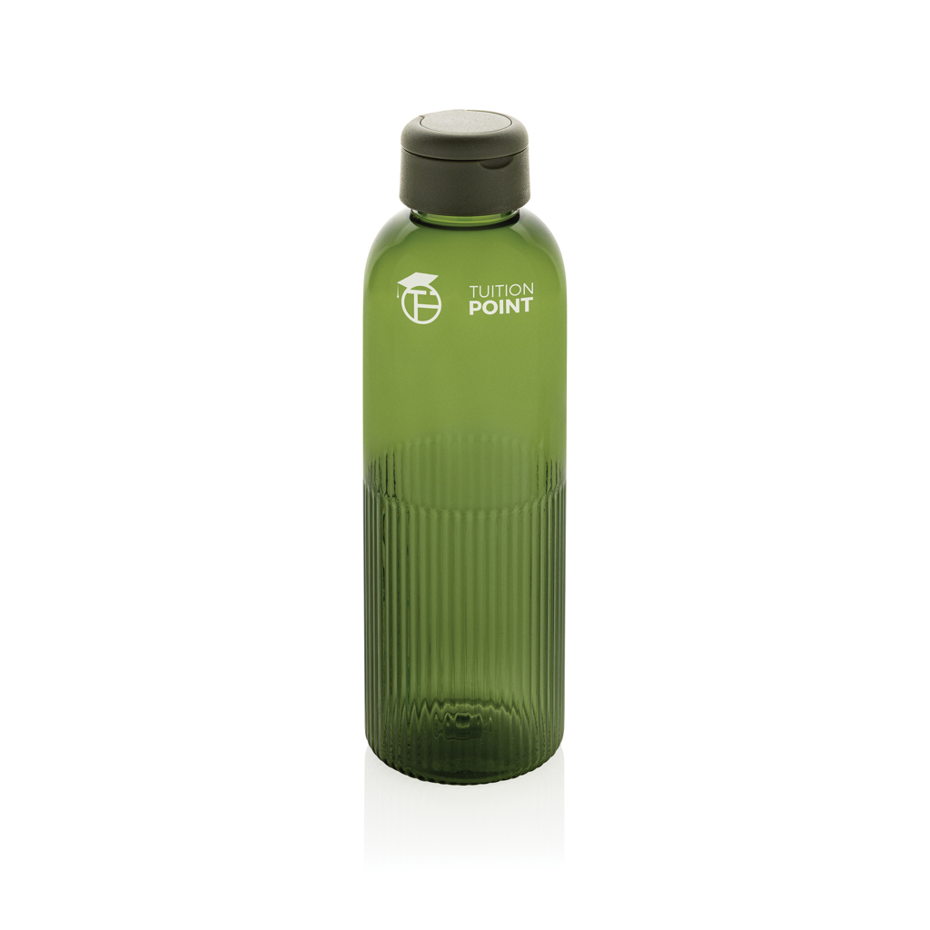 Botella de agua antigoteo Ripple RCS RPET con asa 75 ml