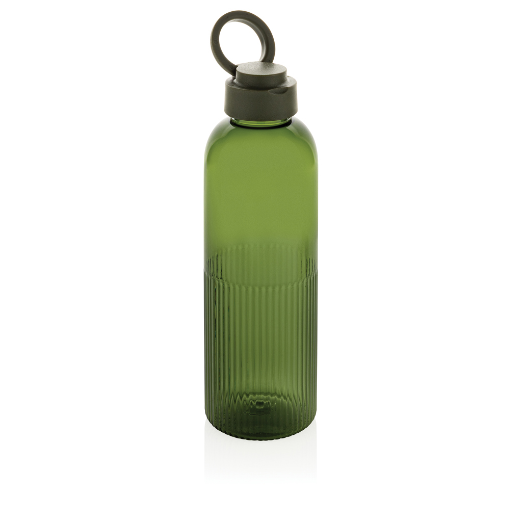 Botella de agua antigoteo Ripple RCS RPET con asa 75 ml