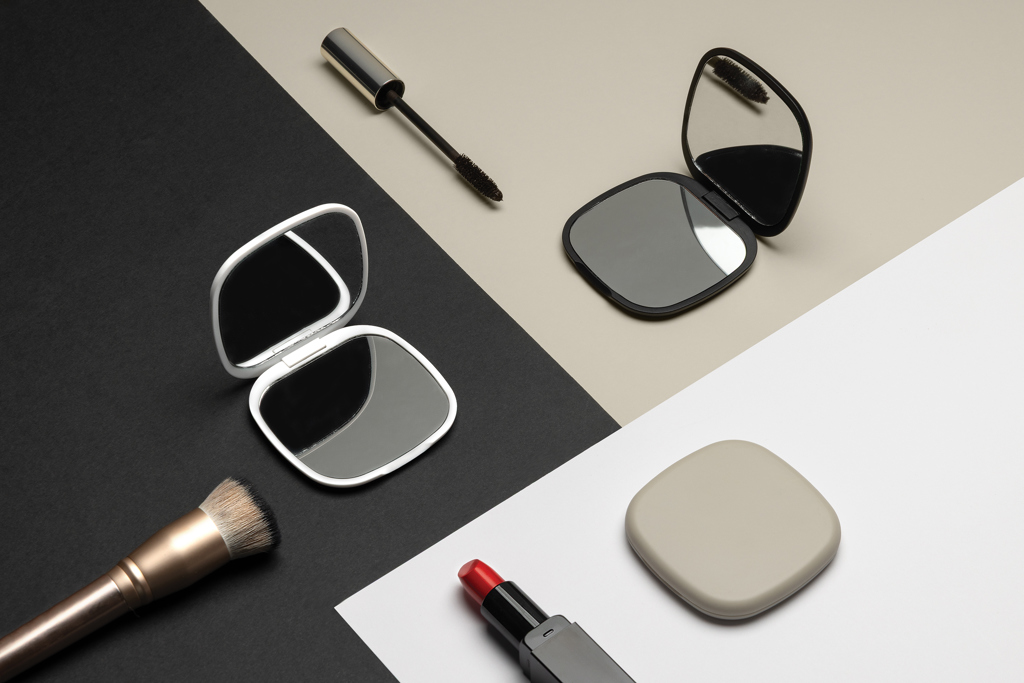 Espejo de maquillaje de plástico reciclado Reflecta RCS