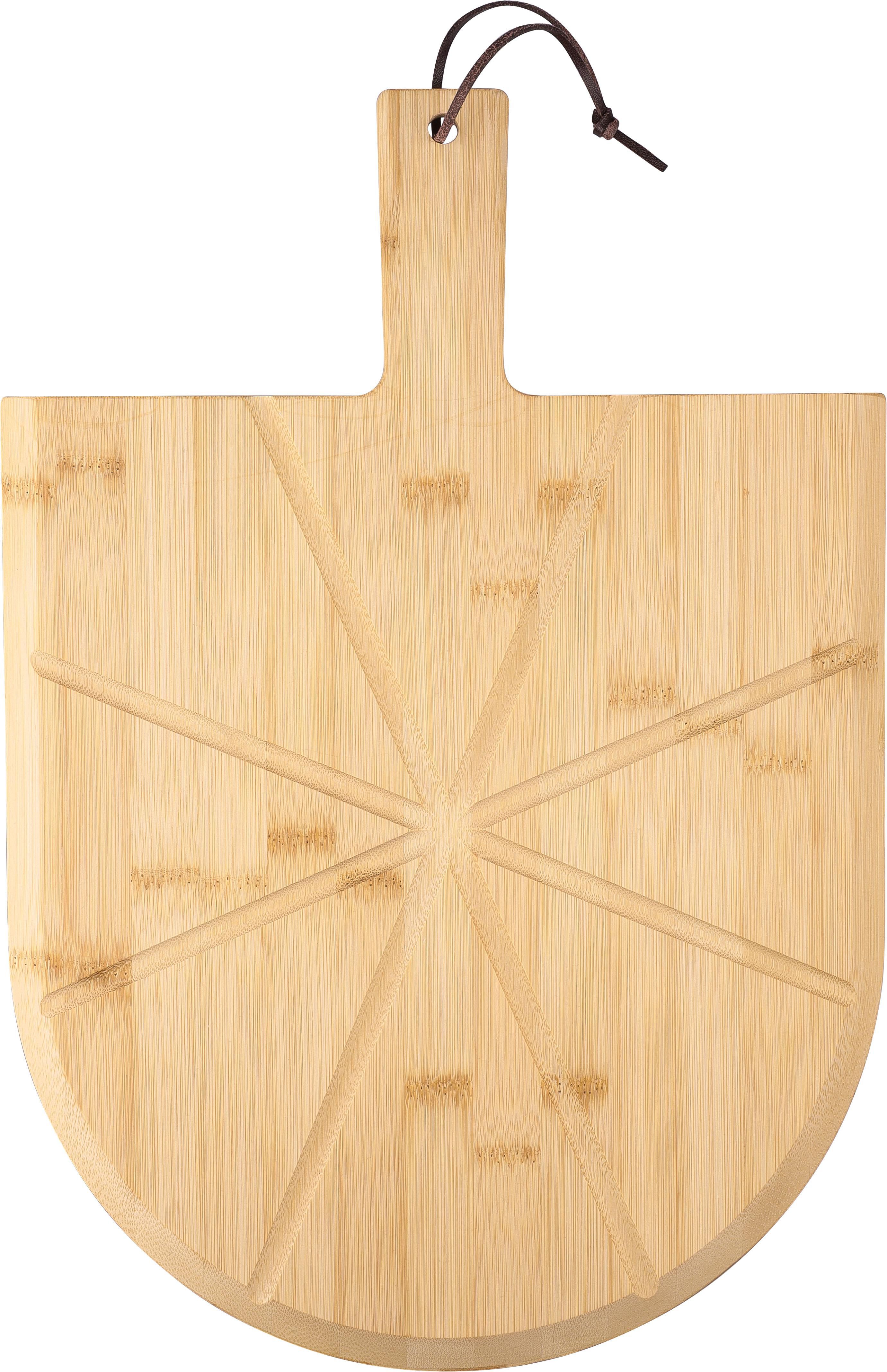 Tabla con set de pizza de bambú Vale