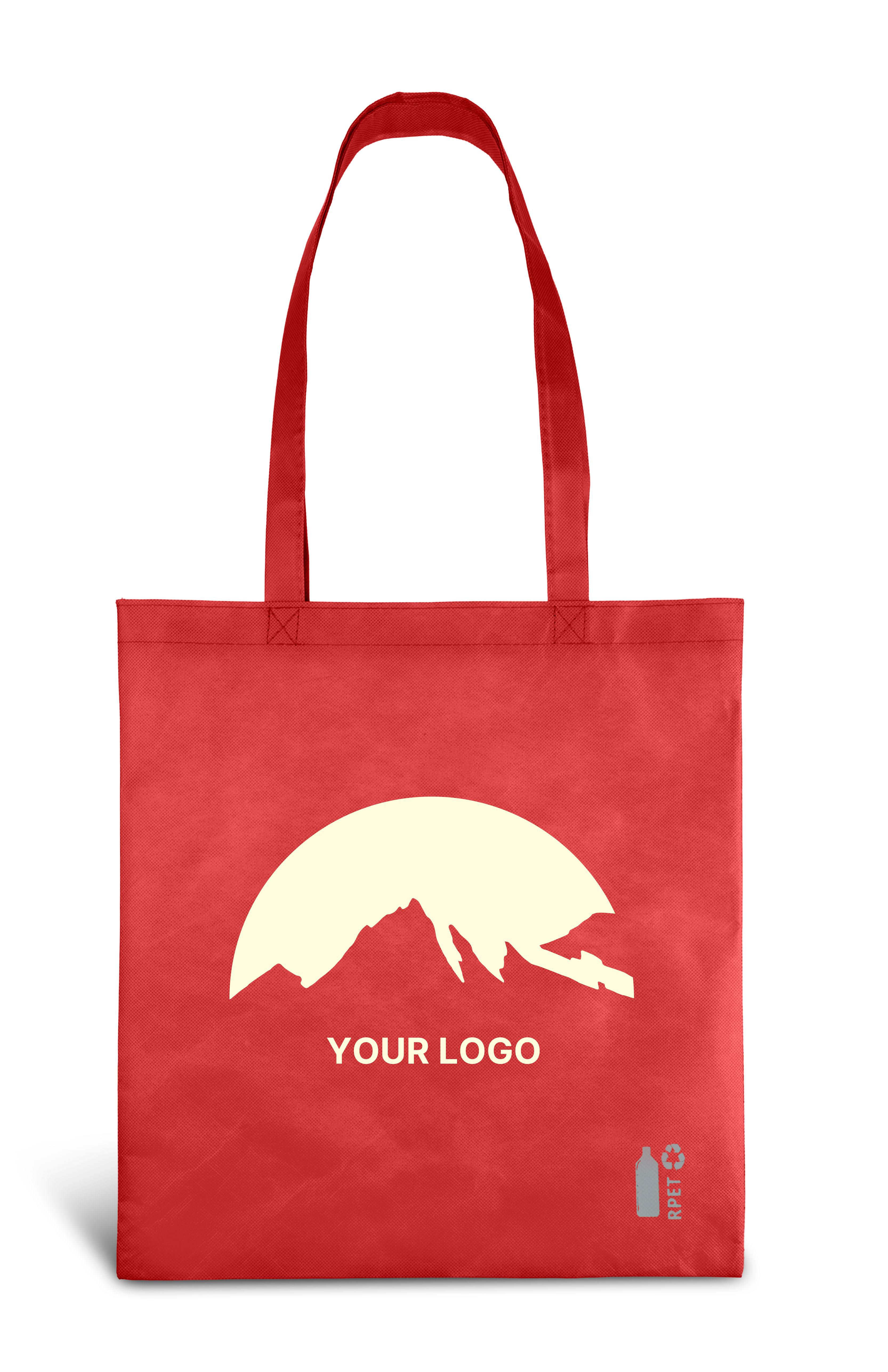 Bolsa con asas de tela no tejida reciclada (80 g/m2) Vian