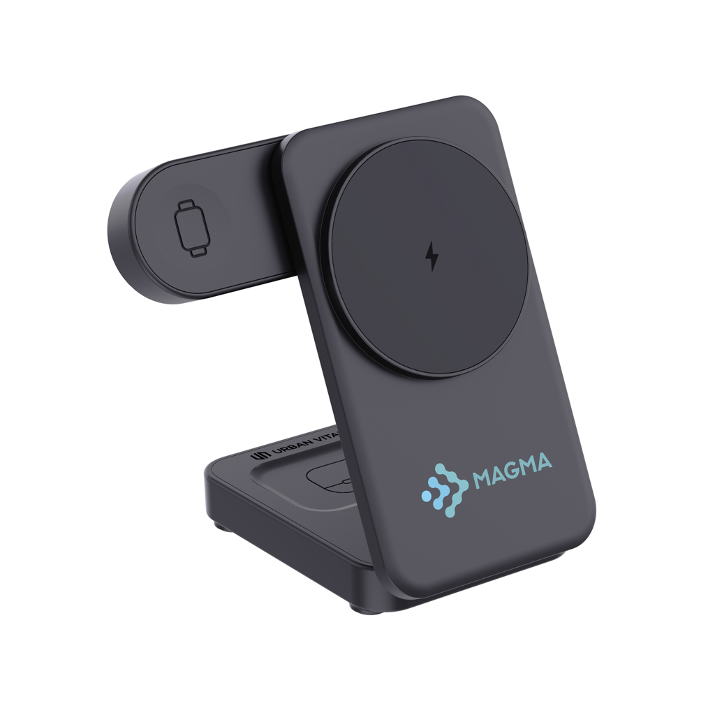 Cargador magnético 3 en 1 RCS Urban Vitamin Arcadia 15W