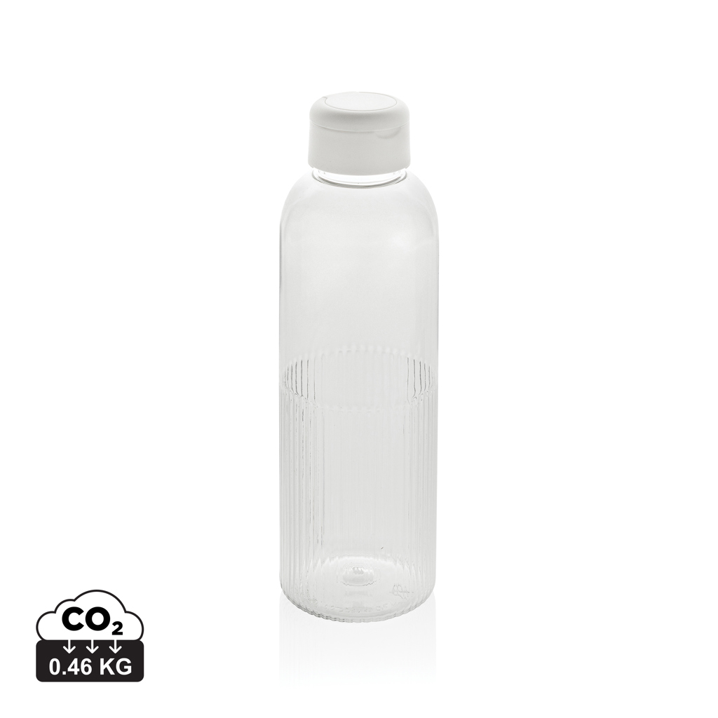 Botella de agua antigoteo Ripple RCS RPET con asa 75 ml