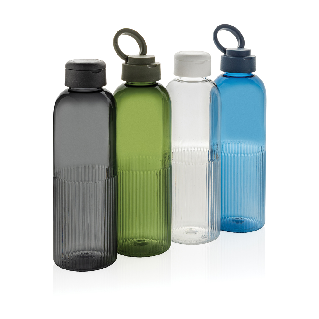 Botella de agua antigoteo Ripple RCS RPET con asa 75 ml