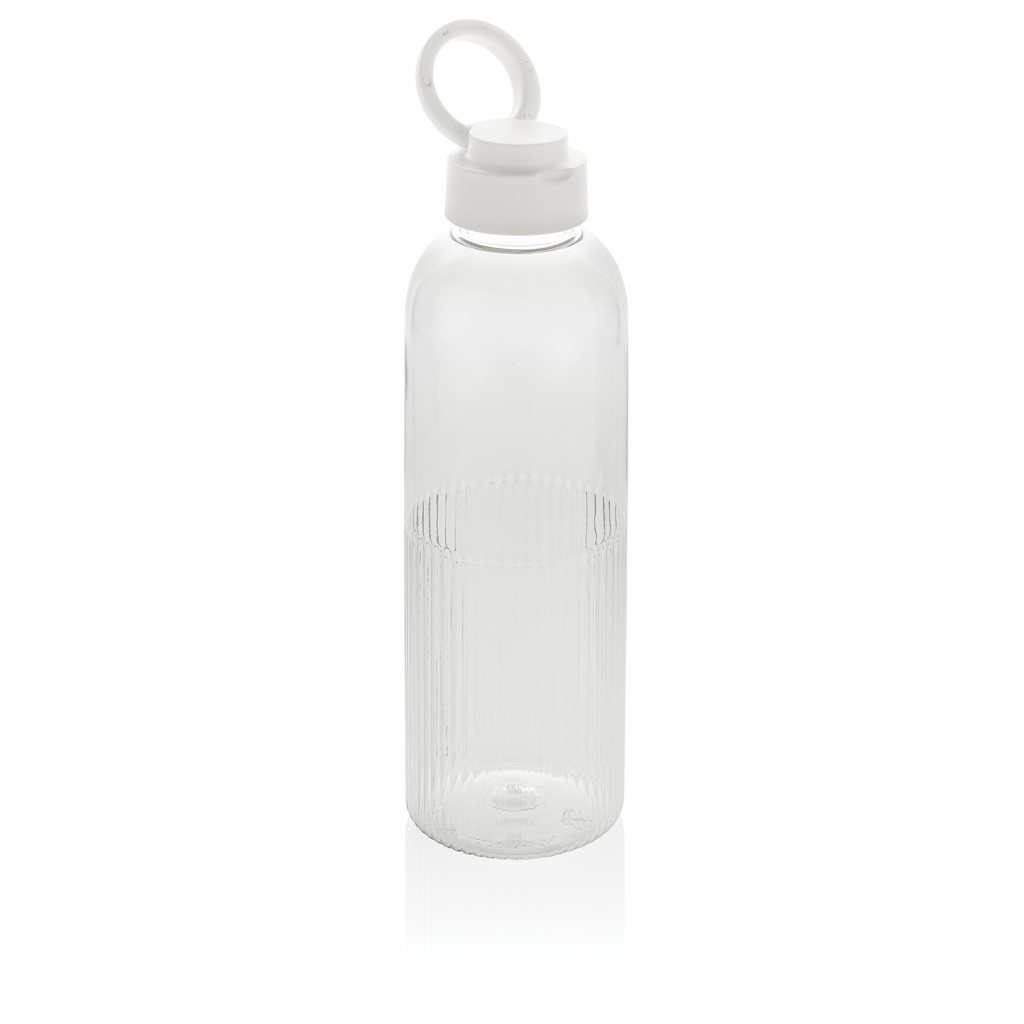 Botella de agua antigoteo Ripple RCS RPET con asa 75 ml