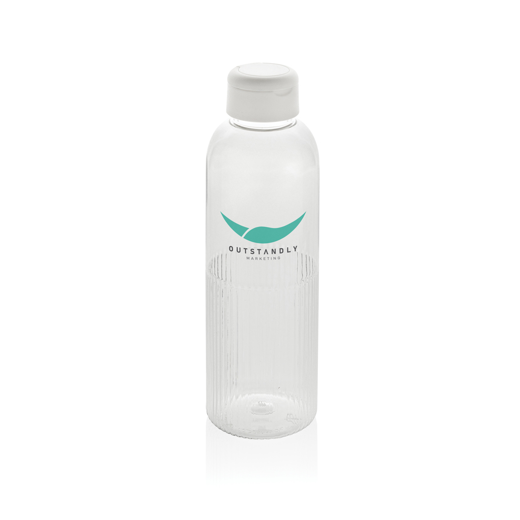 Botella de agua antigoteo Ripple RCS RPET con asa 75 ml
