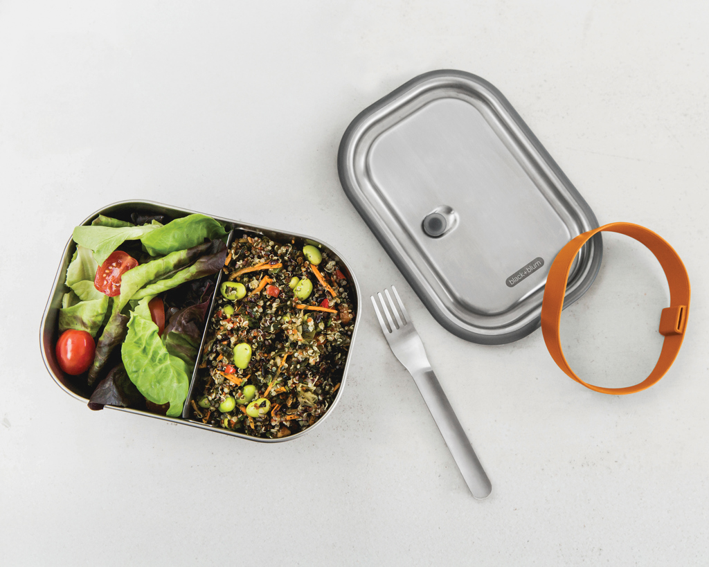 Fiambrera de acero inoxidable grande Black+Blum