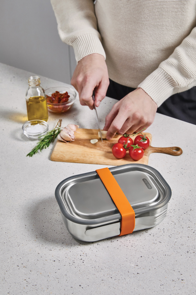 Fiambrera de acero inoxidable grande Black+Blum
