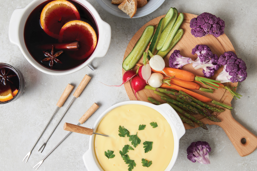 Set fondue de queso BOSKA para fiestas 750 ml
