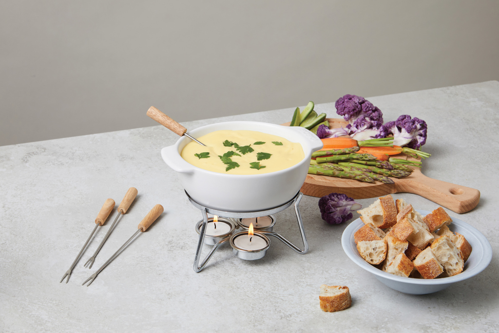 Set fondue de queso BOSKA para fiestas 750 ml