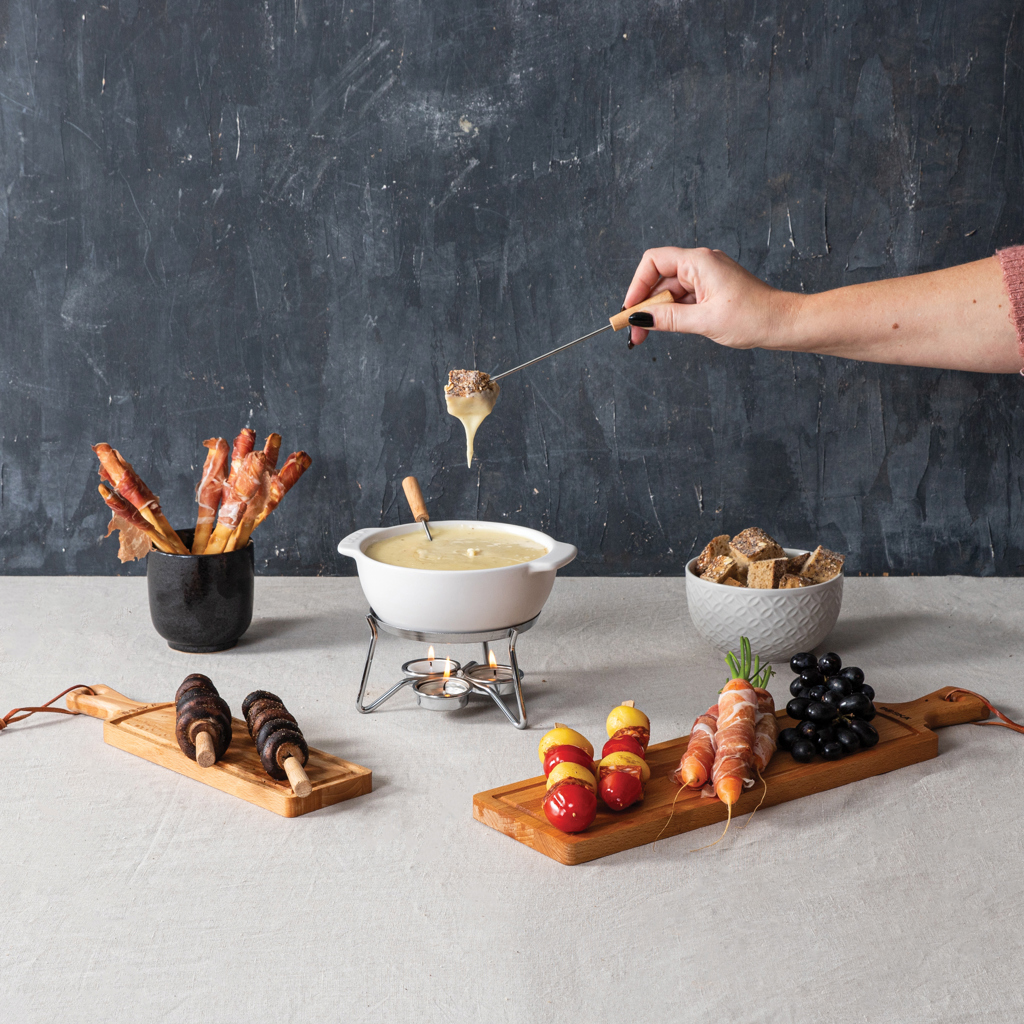 Set fondue de queso BOSKA para fiestas 750 ml