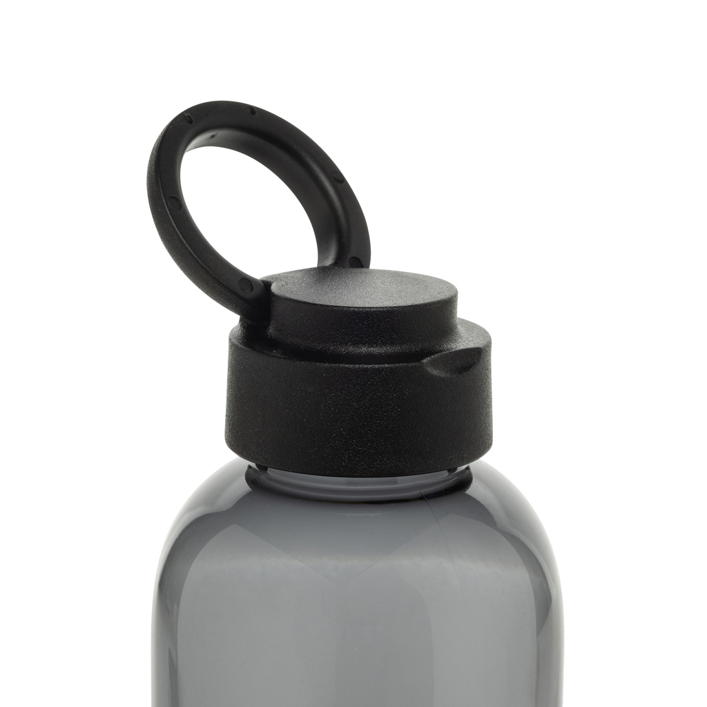 Botella de agua antigoteo Ripple RCS RPET con asa 75 ml