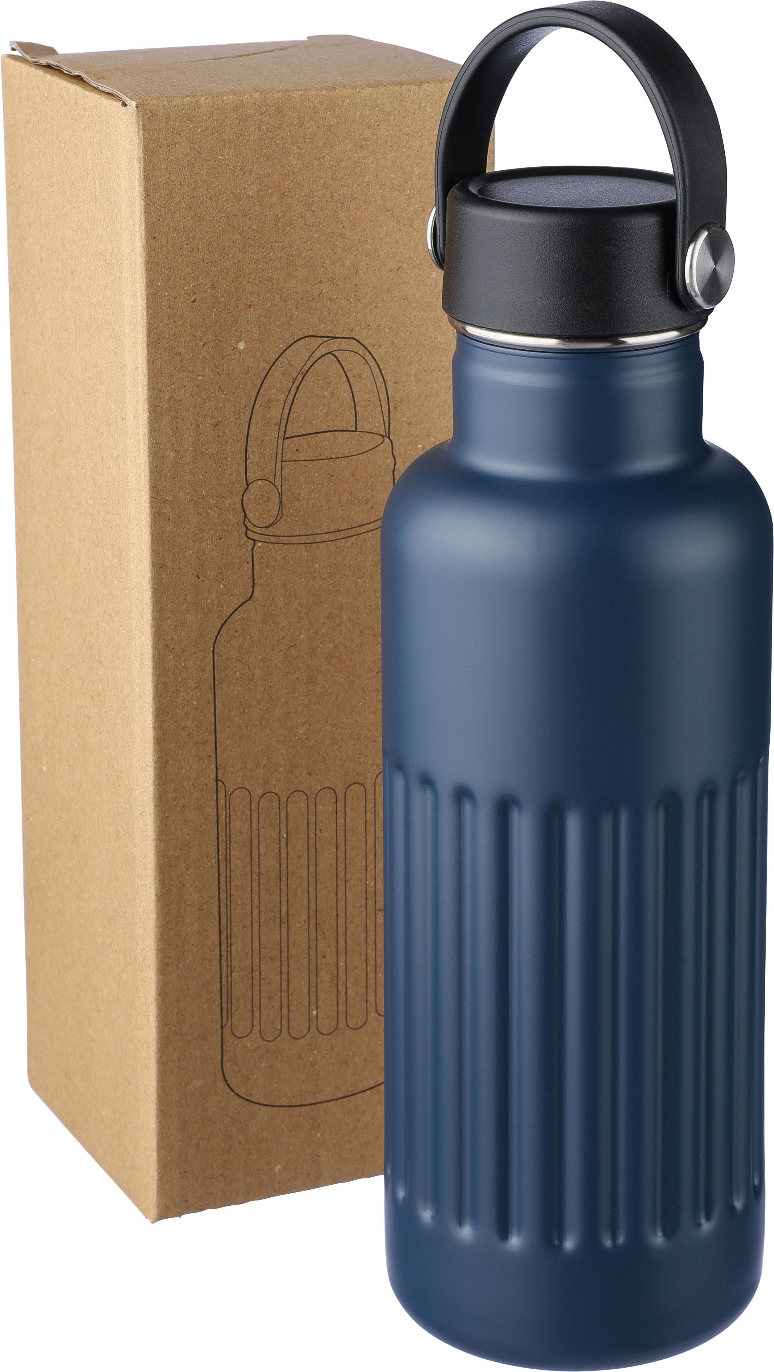 Botella termo de acero inox. reciclado (500 ml) Lior