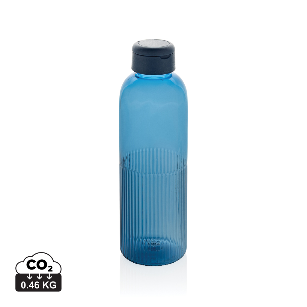 Botella de agua antigoteo Ripple RCS RPET con asa 75 ml
