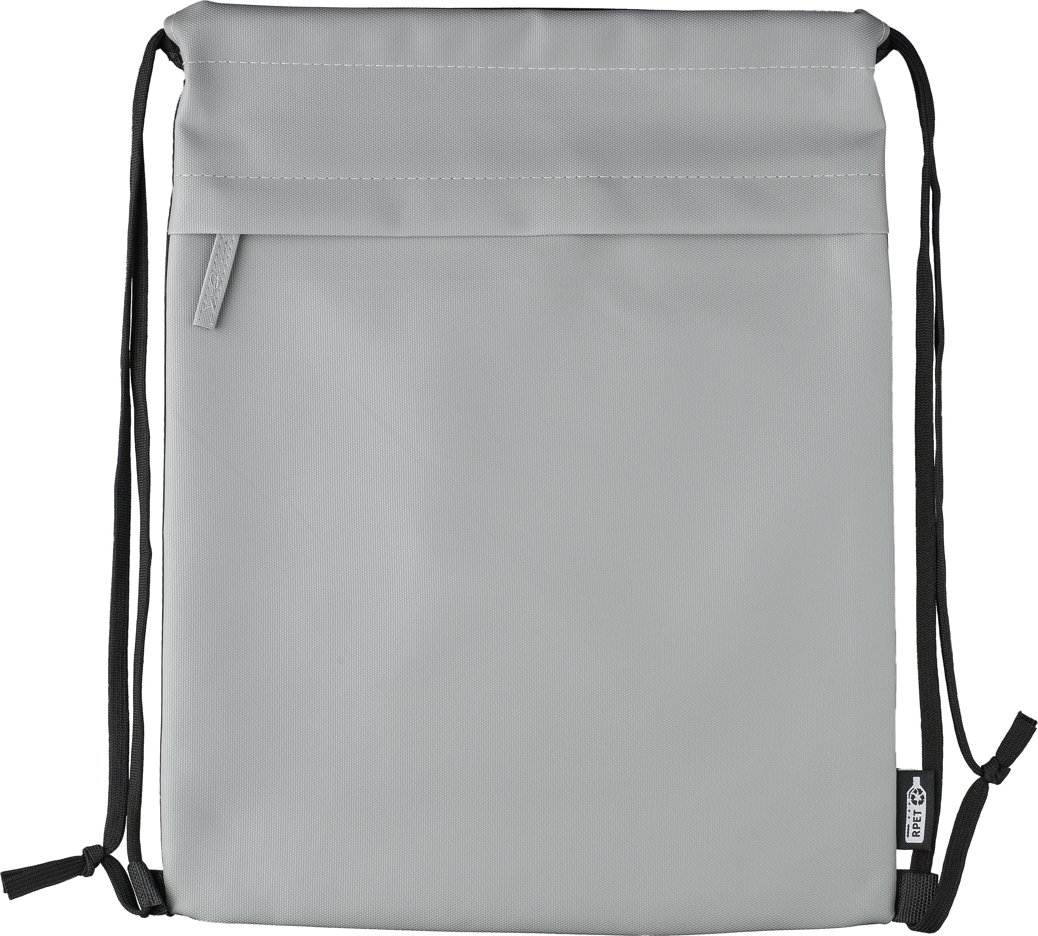 Mochila con cordones de poliéster rPET (600D) Auri