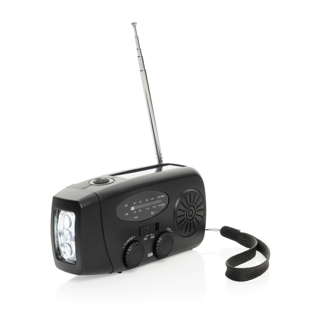 Radio de emergencia plástico reciclado RescueWave RCS