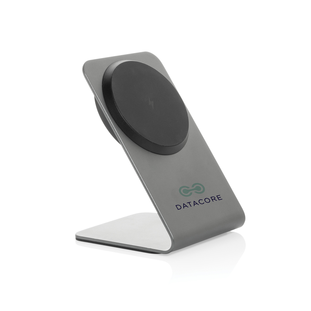 Soporte magnético Terra con carga inalámbrica aluminio 15W
