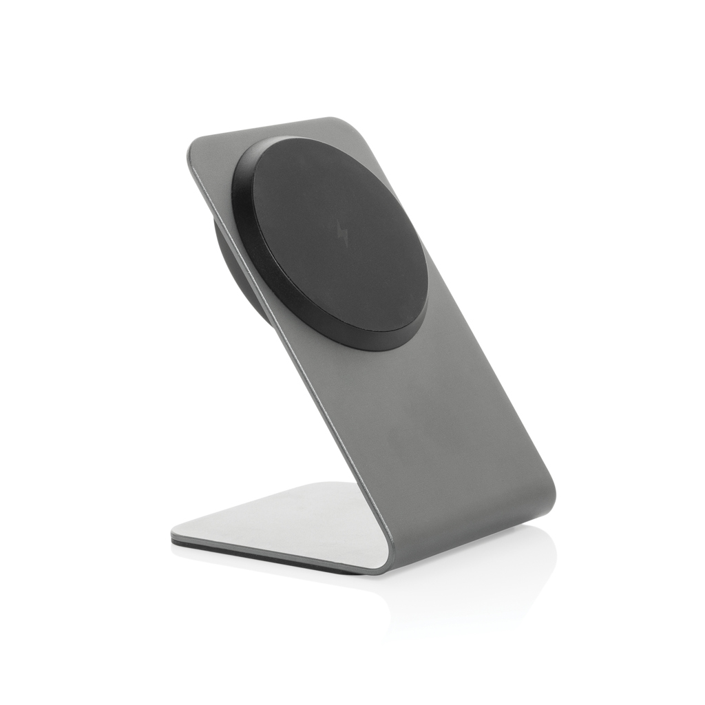 Soporte magnético Terra con carga inalámbrica aluminio 15W