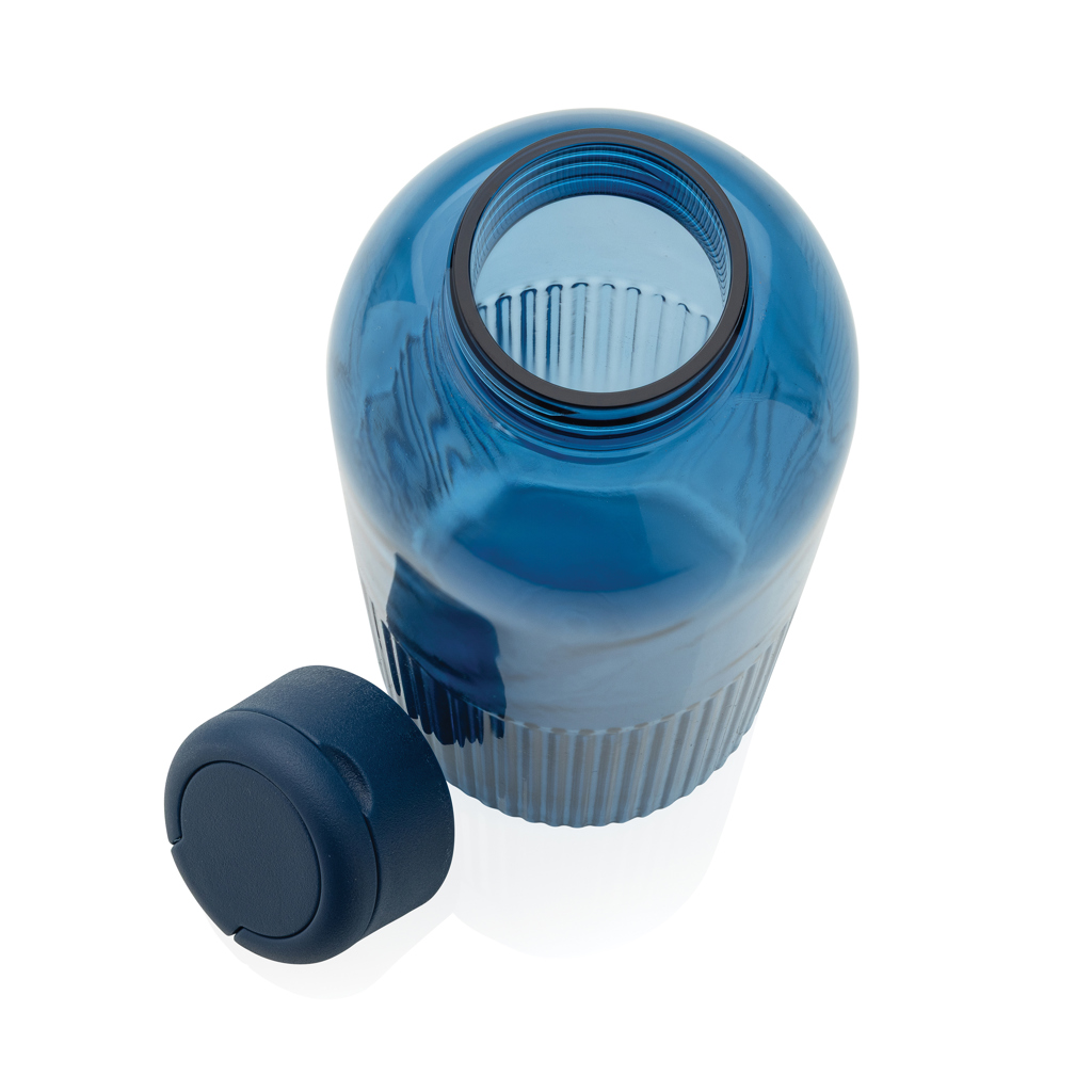 Botella de agua antigoteo Ripple RCS RPET con asa 75 ml