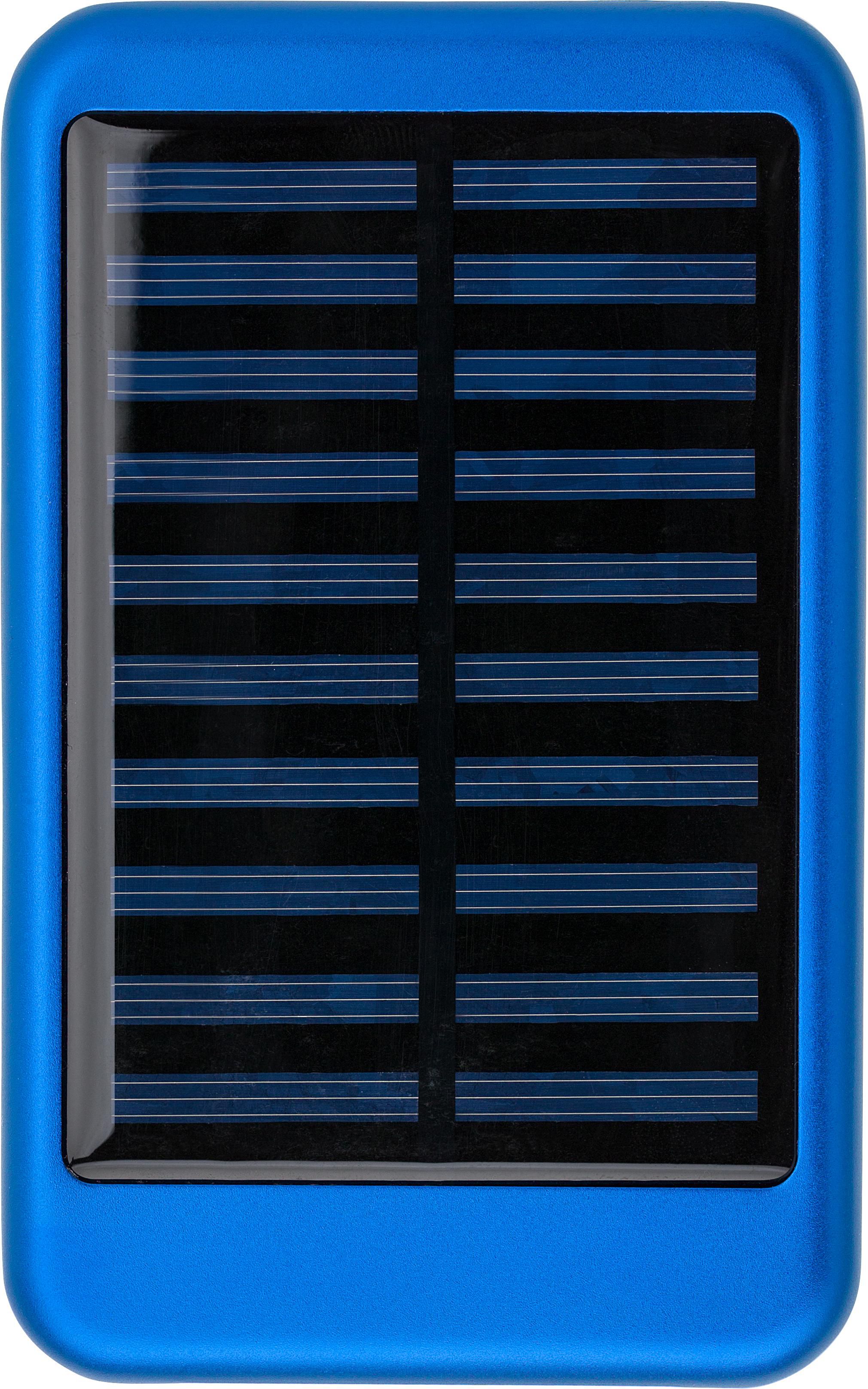 Power Bank solar de aluminio Tycho