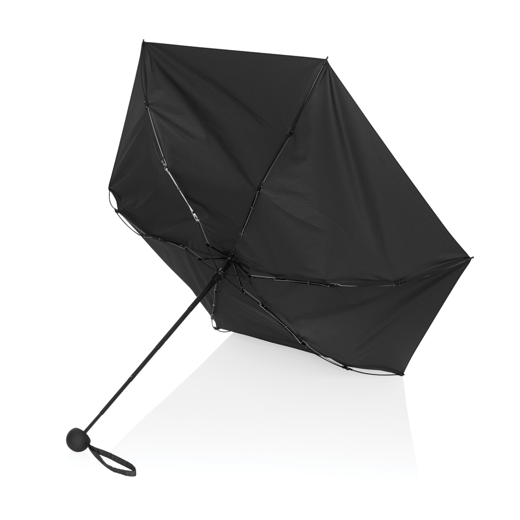 Paraguas manual supermini Aware™ RPET de 19,5" y 190T Pongee