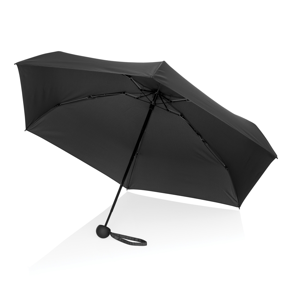 Paraguas manual supermini Aware™ RPET de 19,5" y 190T Pongee