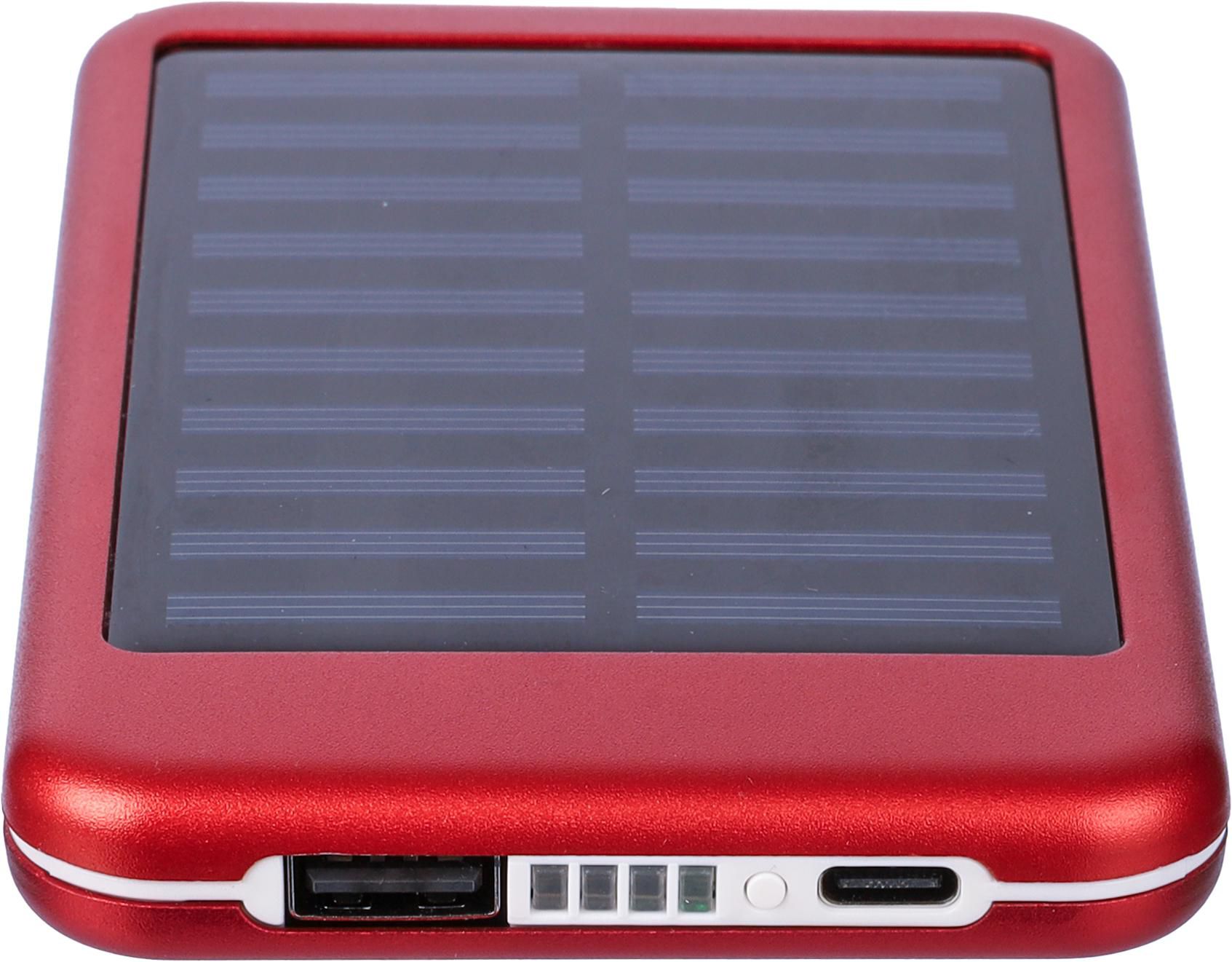 Power Bank solar de aluminio Tycho