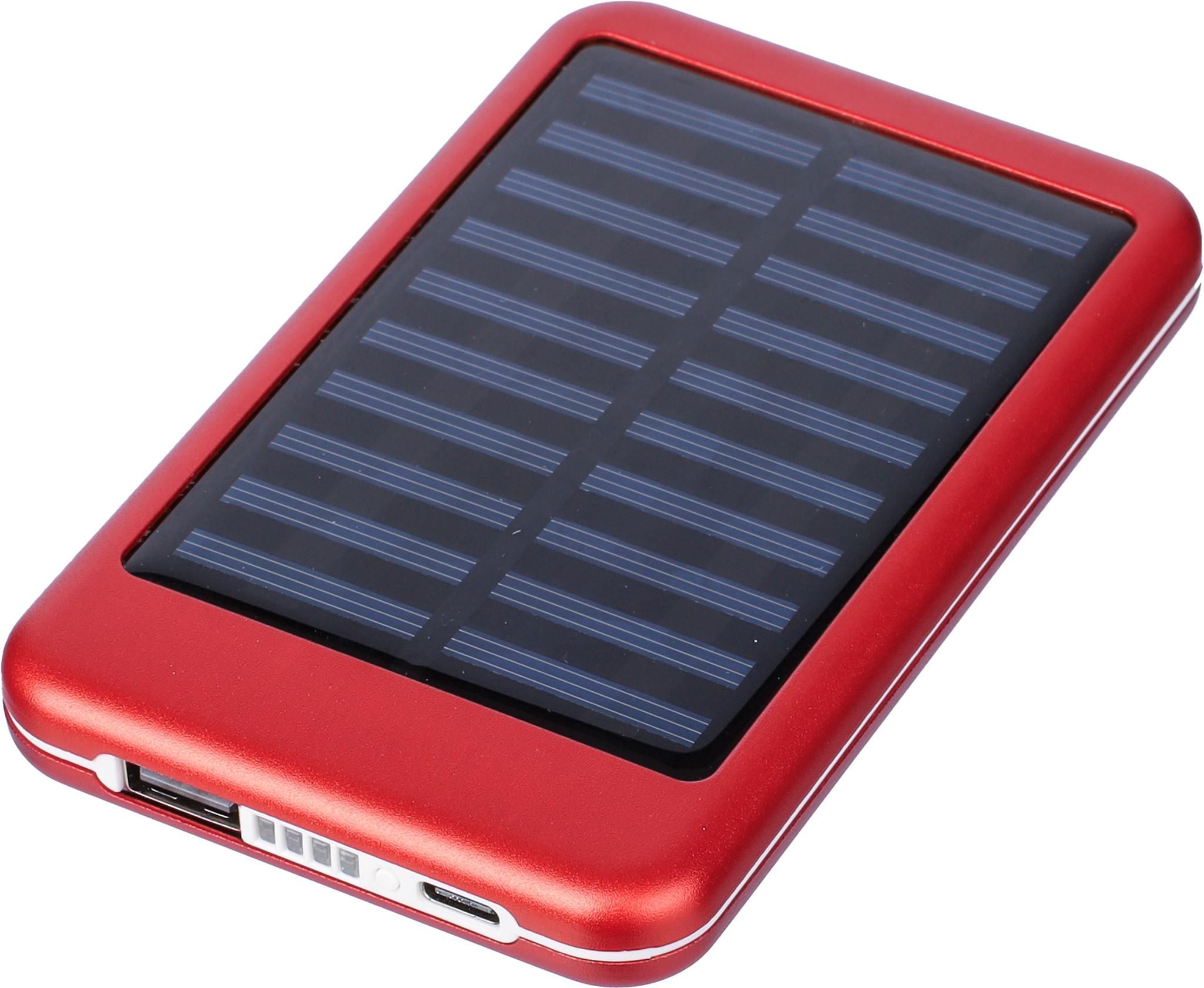 Power Bank solar de aluminio Tycho