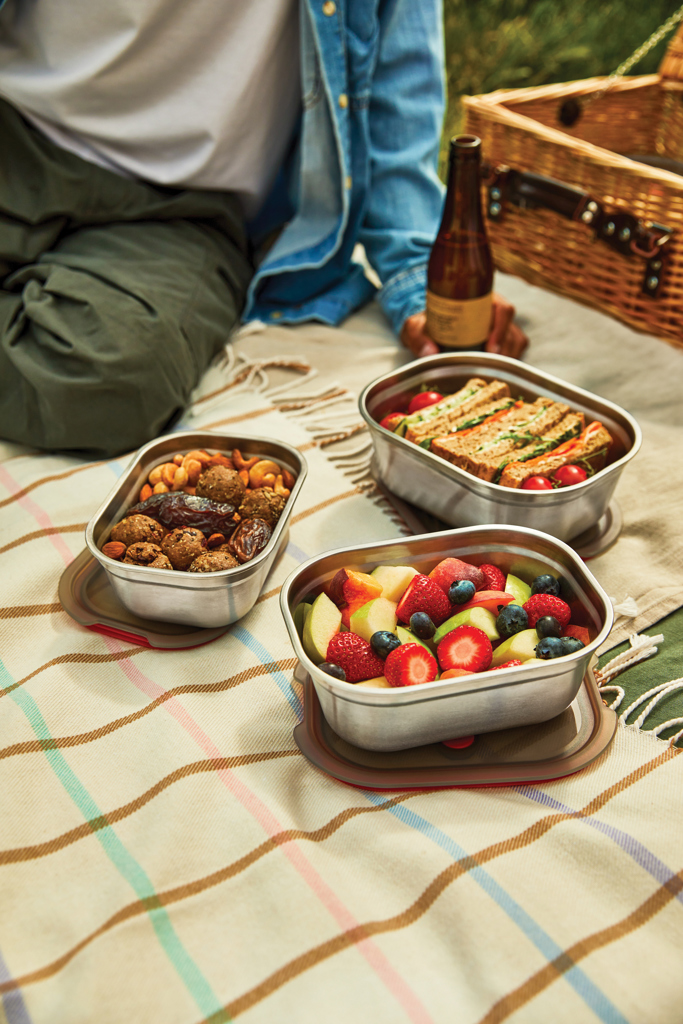 Caja comida Black+Blum (3 piezas, pequeño, mediano y grande)