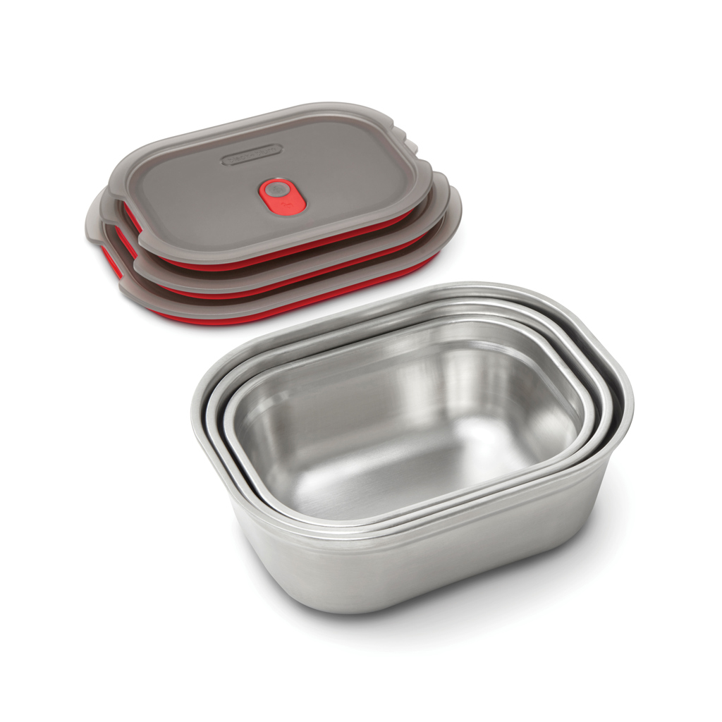 Caja comida Black+Blum (3 piezas, pequeño, mediano y grande)