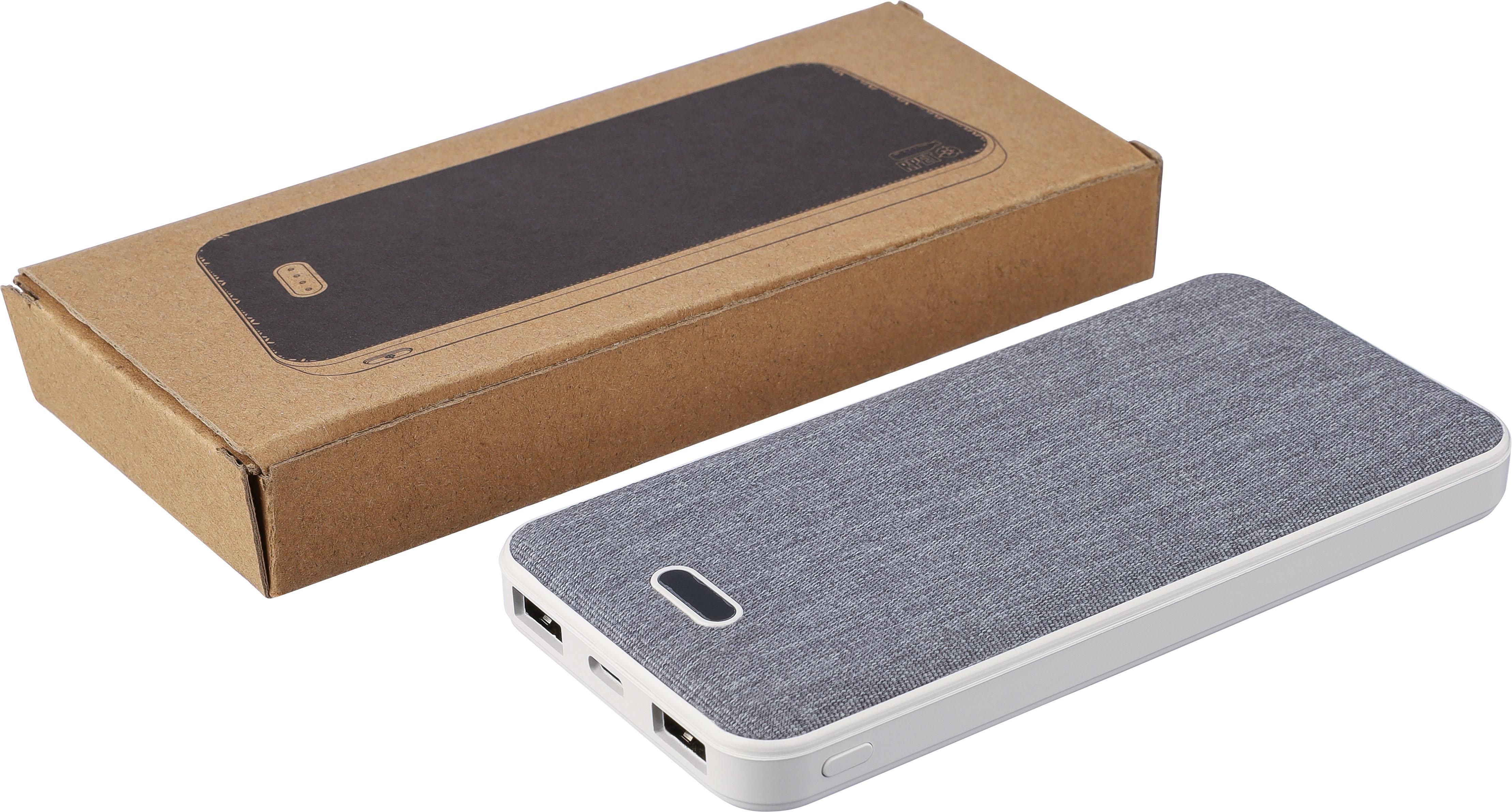 Power Bank de ABS reciclado Tovi