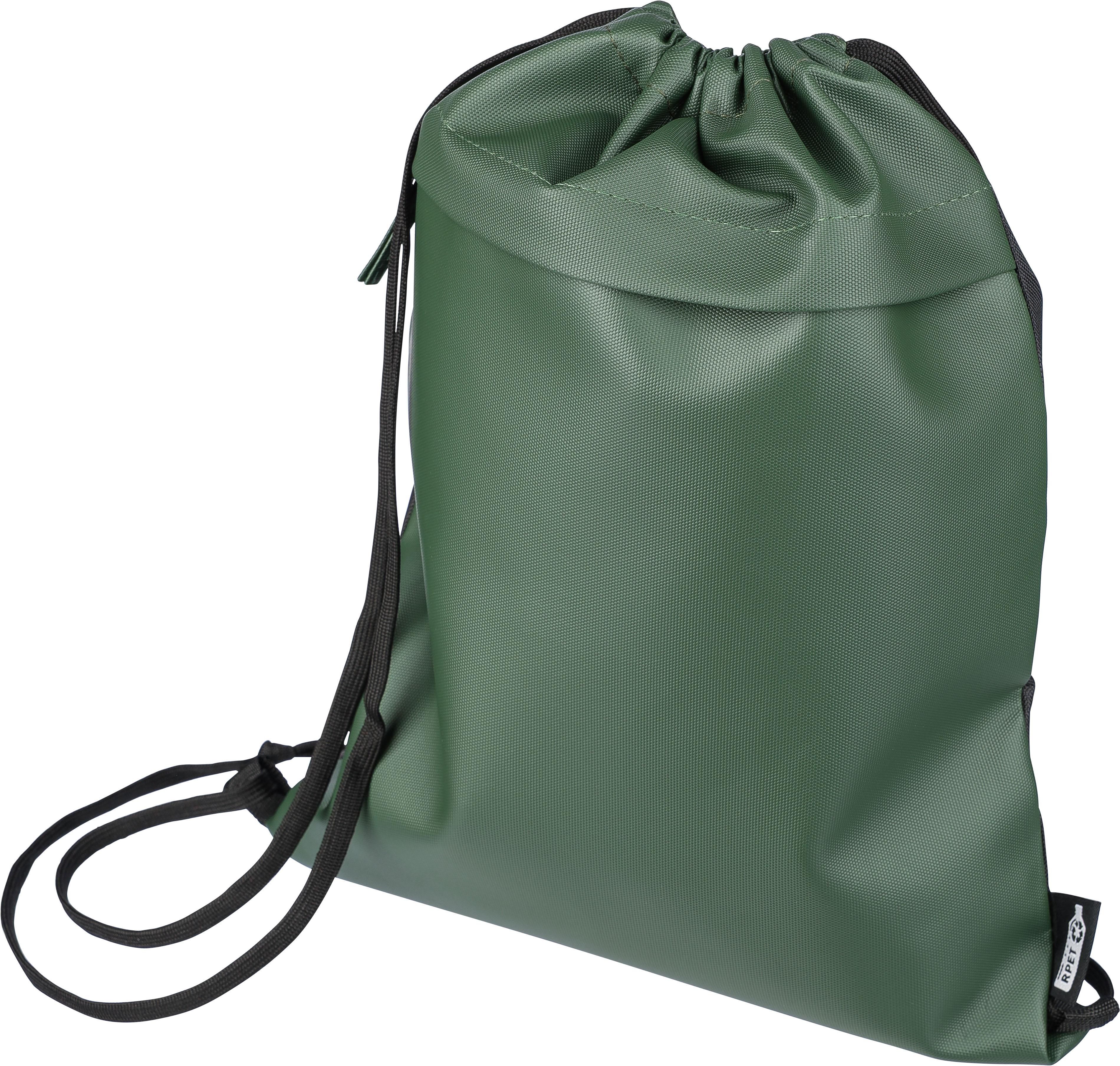 Mochila con cordones de poliéster rPET (600D) Auri
