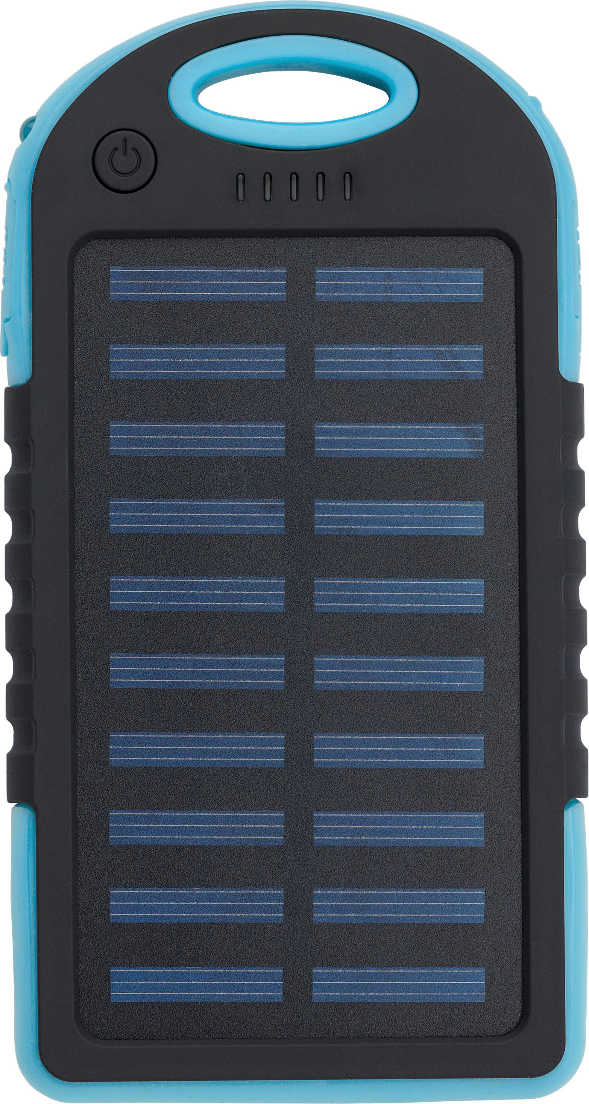 Power Bank solar de ABS y caucho Arin