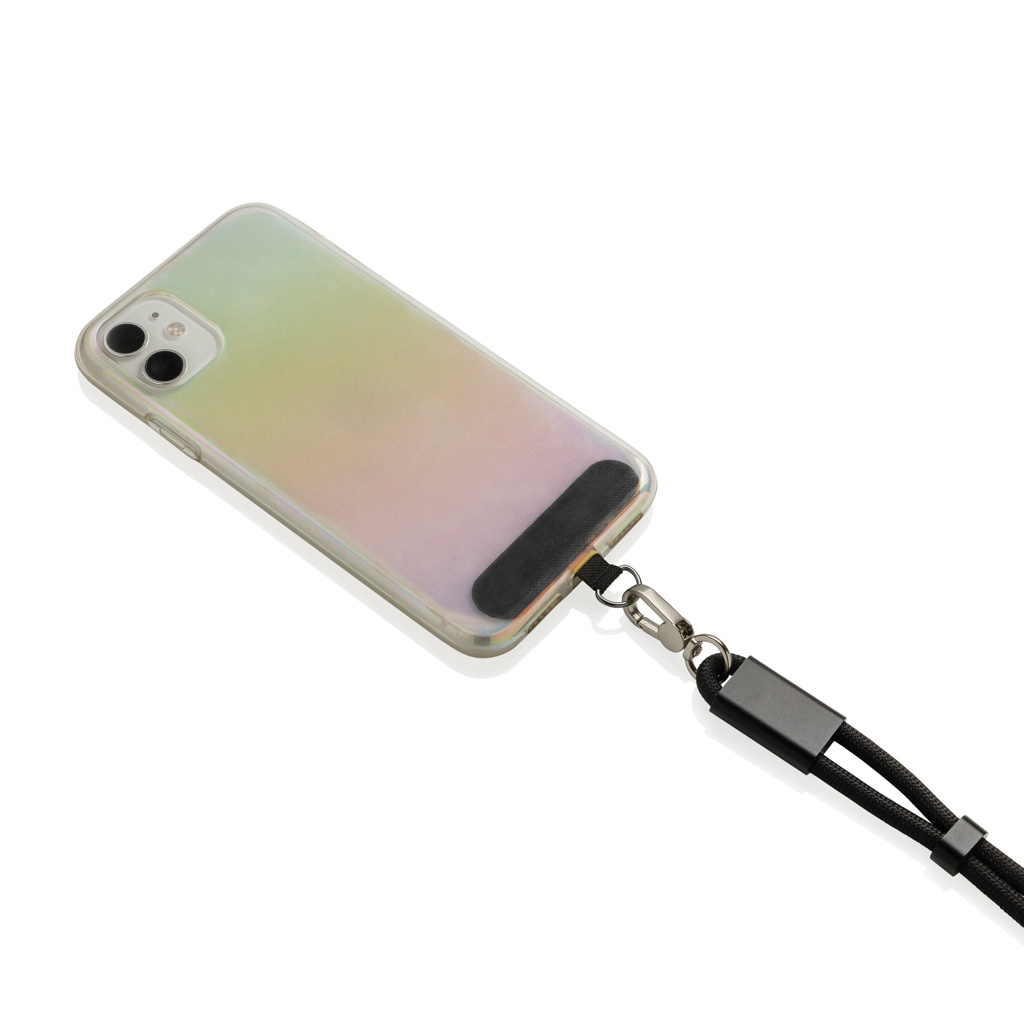 Correa de muñeca para teléfono LoopAmp RCS RPET y cable 60W